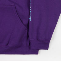 Thrasher x Atlantic Drift Hoodie - Purple thumbnail