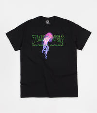 Thrasher x Atlantic Drift T-Shirt - Black