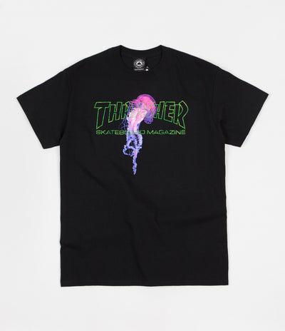 Thrasher x Atlantic Drift T-Shirt - Black