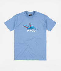 Tired Birds T-Shirt - Dusty Blue