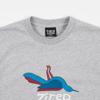 Tired Birds T-Shirt - Heather Grey thumbnail