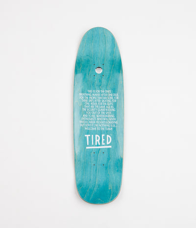 Tired Detergent Sigar Shape Deck - 9.25"