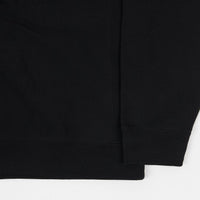 Tired Embroidered Golf Crewneck Sweatshirt - Black thumbnail