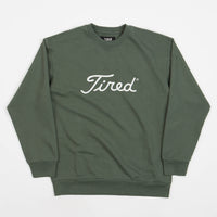 Tired Golf Crewneck Sweatshirt - Alpine Green thumbnail