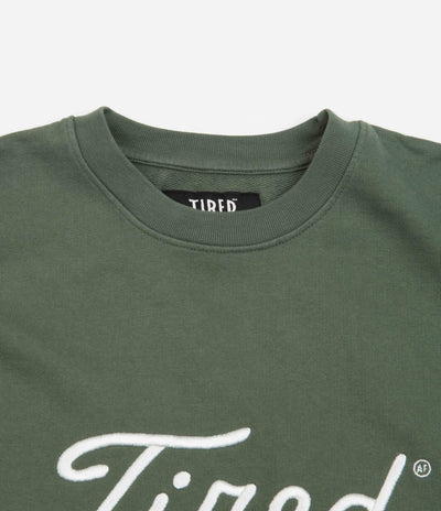 Tired Golf Crewneck Sweatshirt - Alpine Green