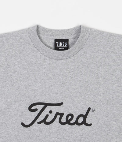 Tired Golf T-Shirt - Heather Grey