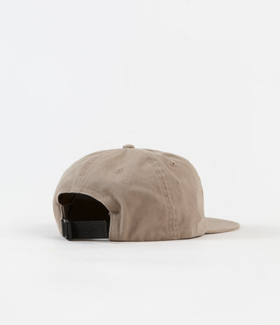 Tired Long T Logo Cap - Khaki