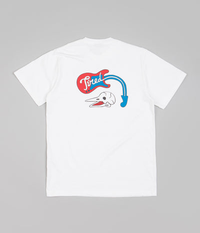 Tired Music T-Shirt - White