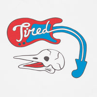 Tired Music T-Shirt - White thumbnail