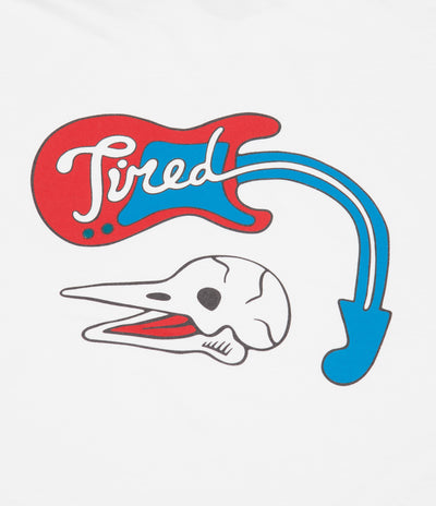 Tired Music T-Shirt - White