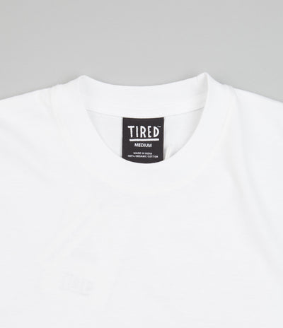 Tired Music T-Shirt - White