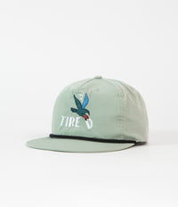 Tired Oh Hell No Bird Cap - Green