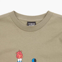 Tired Oh Hell No T-Shirt - Sage thumbnail