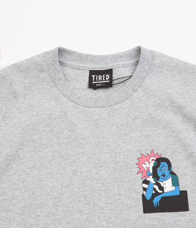 Tired Sad Referees T-Shirt - Heather Grey