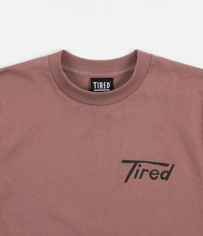 Tired Super Tired T-Shirt - Brick