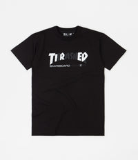 Tired x Thrasher Cover Logo T-Shirt - Black