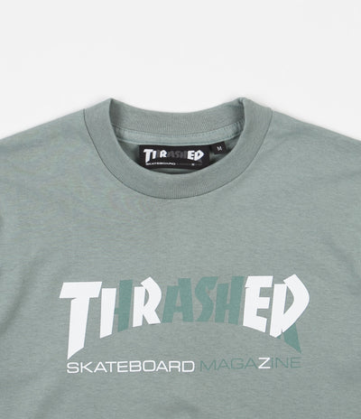 Tired x Thrasher Cover Logo T-Shirt - Green