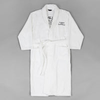 Tired x Thrasher T&D Bath Robe - White thumbnail