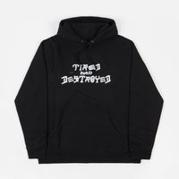 Tired x Thrasher T&D Hoodie - Black thumbnail