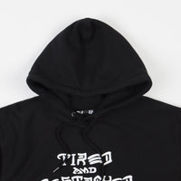 Tired x Thrasher T&D Hoodie - Black thumbnail