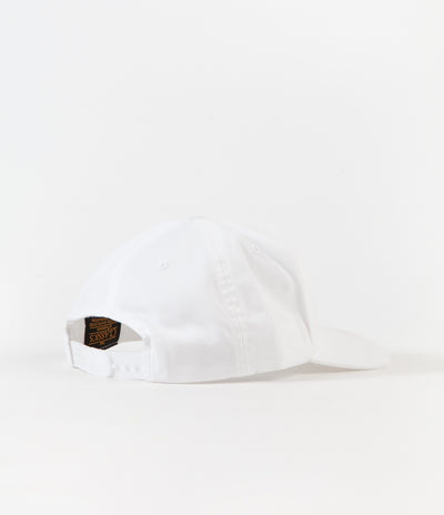 Tired x Thrasher T&D Unconstructed 5 Panel Cap - White