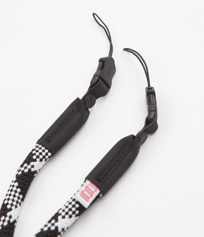 Topo Designs Camera Strap - Black / White