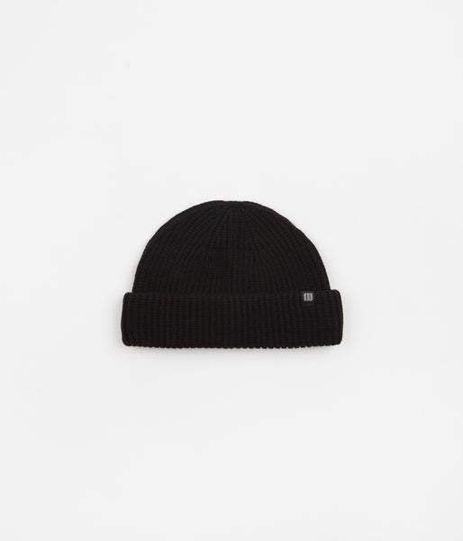 Topo Designs Global Beanie - Black | Flatspot