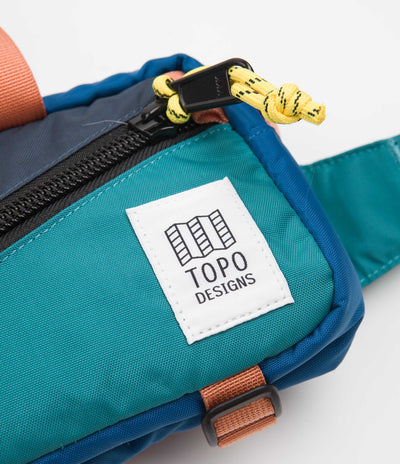 Topo Designs Mini Quick Pack - Tile Blue / Pond Blue