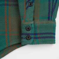 Topo Designs Mountain Heavyweight Shirt - Green / Earth Plaid thumbnail