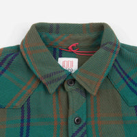 Topo Designs Mountain Heavyweight Shirt - Green / Earth Plaid thumbnail