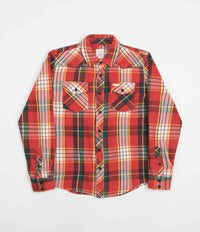 Topo Designs Mountain Heavyweight Shirt - Red / Yellow Plaid