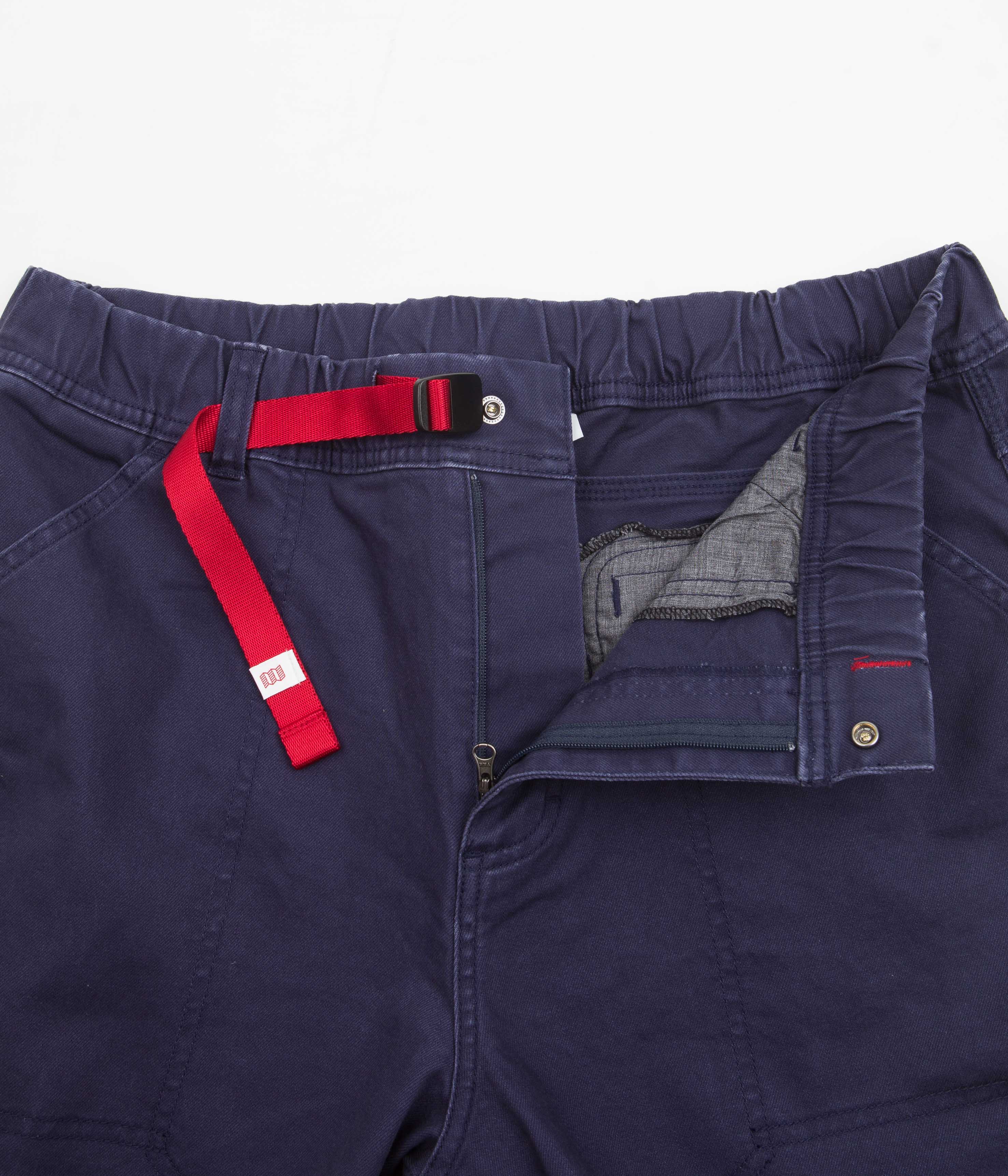 Topo Designs Mountain Shorts Navy Flatspot