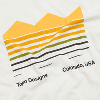 Topo Designs Strata Map T-Shirt - Natural thumbnail