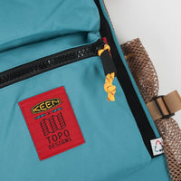 Topo Designs x Keen River Backpack - Turquoise thumbnail