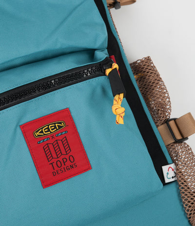 Topo Designs x Keen River Backpack - Turquoise