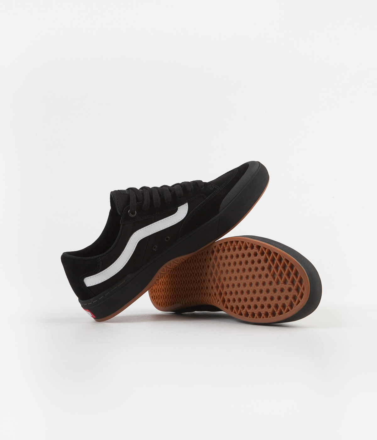 Vans Berle Pro Shoes - Black / Black / White | Flatspot