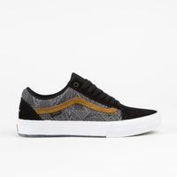 Vans BMX Old Skool Shoes - (Courage Adams) Black / Golden Brown thumbnail