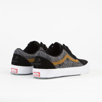 Vans BMX Old Skool Shoes - (Courage Adams) Black / Golden Brown thumbnail