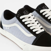 Vans BMX Old Skool Shoes - (Federal) Black / Blue Pinstripe thumbnail