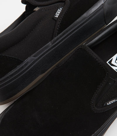 Vans BMX Slip-On Shoes - Black / Black