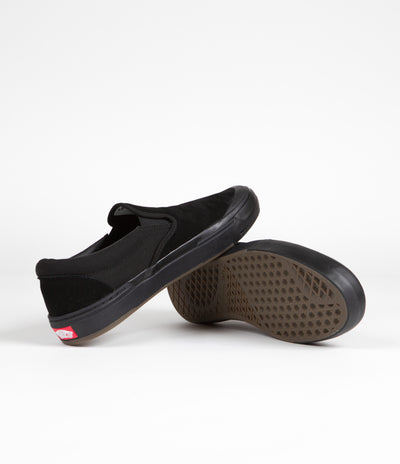 Vans BMX Slip-On Shoes - Black / Black