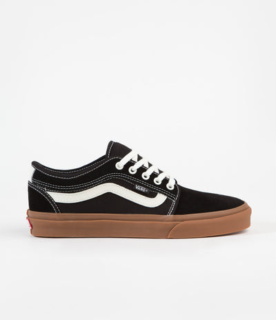 Vans Chukka Low Sidestripe Shoes - Black / Gum