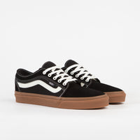 Vans Chukka Low Sidestripe Shoes - Black / Gum thumbnail