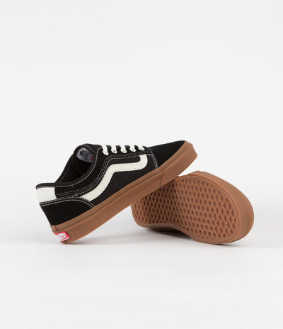 Vans Chukka Low Sidestripe Shoes - Black / Gum