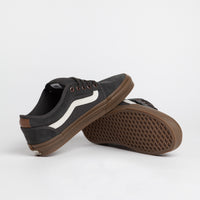 Vans Chukka Low Sidestripe Shoes - Dark Grey / Gum thumbnail