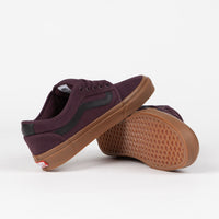 Vans Chukka Low Sidestripe Shoes - Port / Gum thumbnail