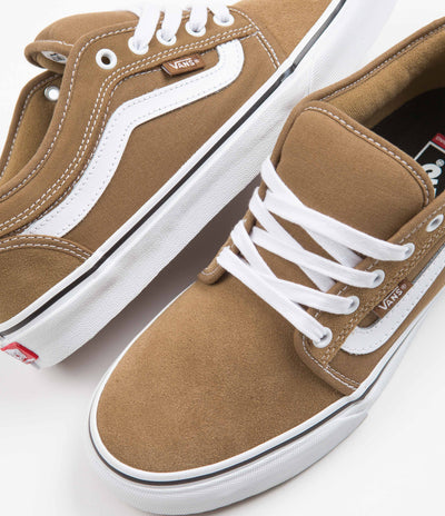 Vans Chukka Low Sidestripe Shoes - Tobacco Brown