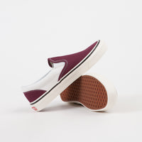 Vans Classic Slip-On 98 DX Anaheim Factory Shoes - OG Burgundy / White thumbnail