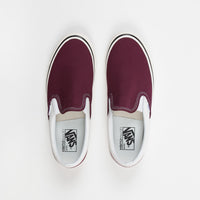 Vans Classic Slip-On 98 DX Anaheim Factory Shoes - OG Burgundy / White thumbnail