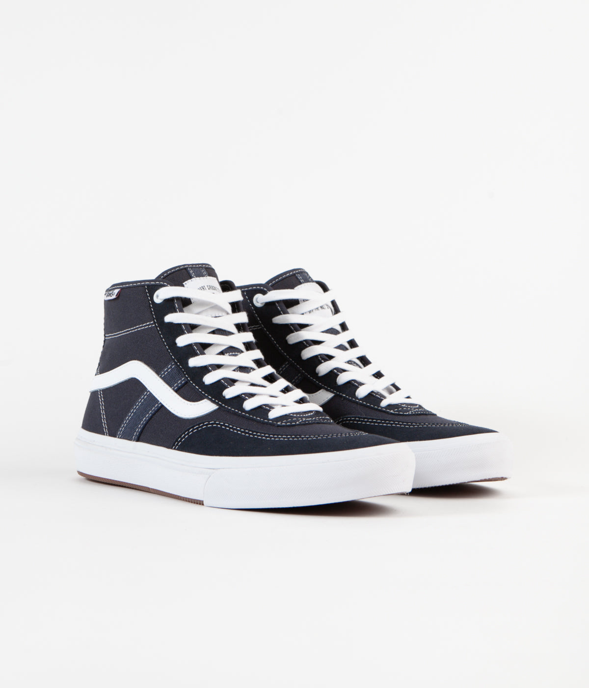 Vans Crockett High Pro Shoes - Ink / White | Flatspot